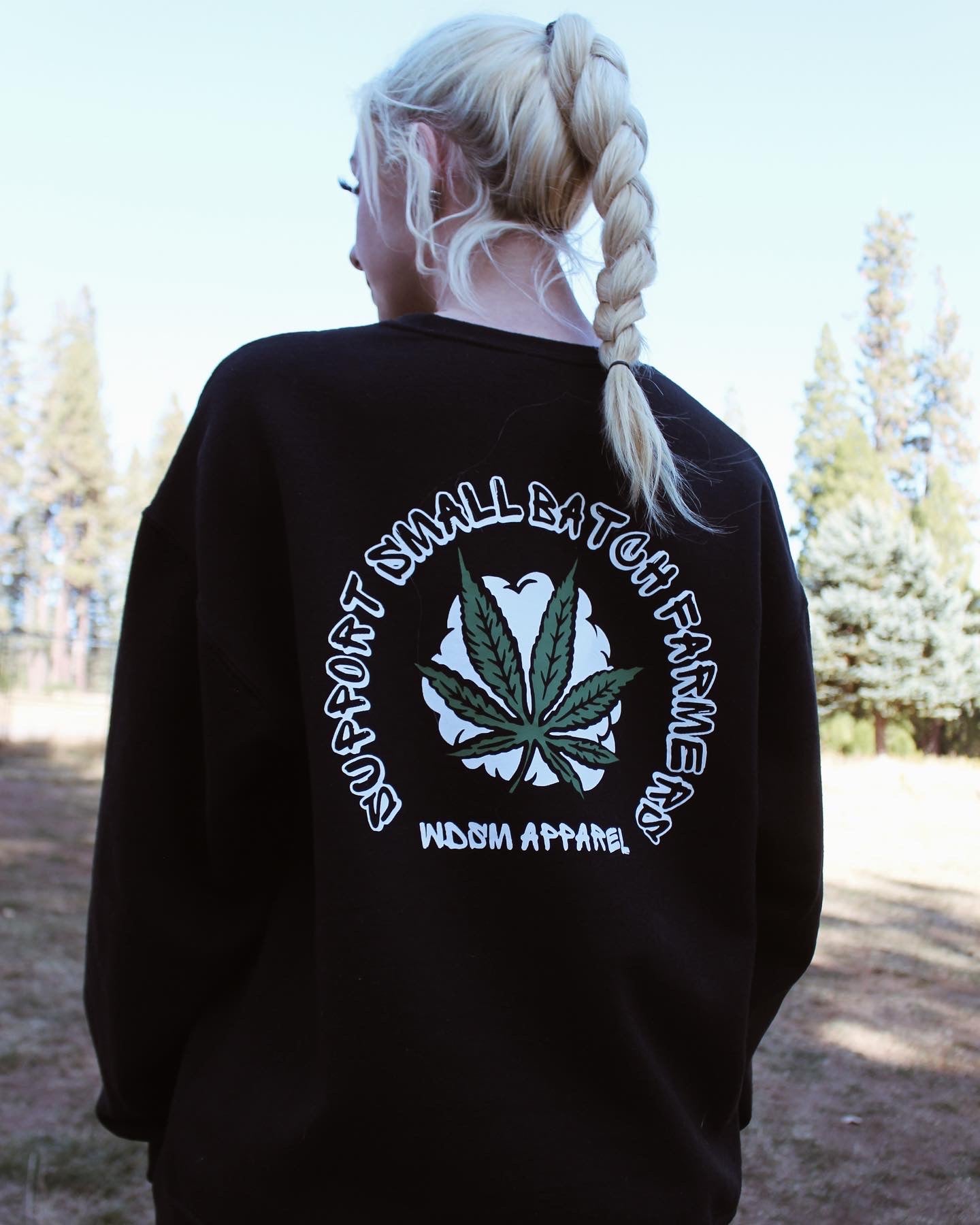 Support Small Batch Farmers Crewneck