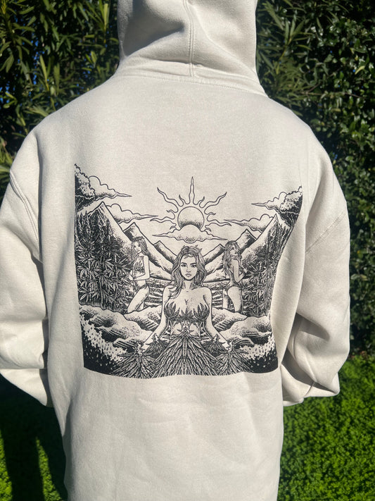 Garden Goddess Heavyweight Hoodie