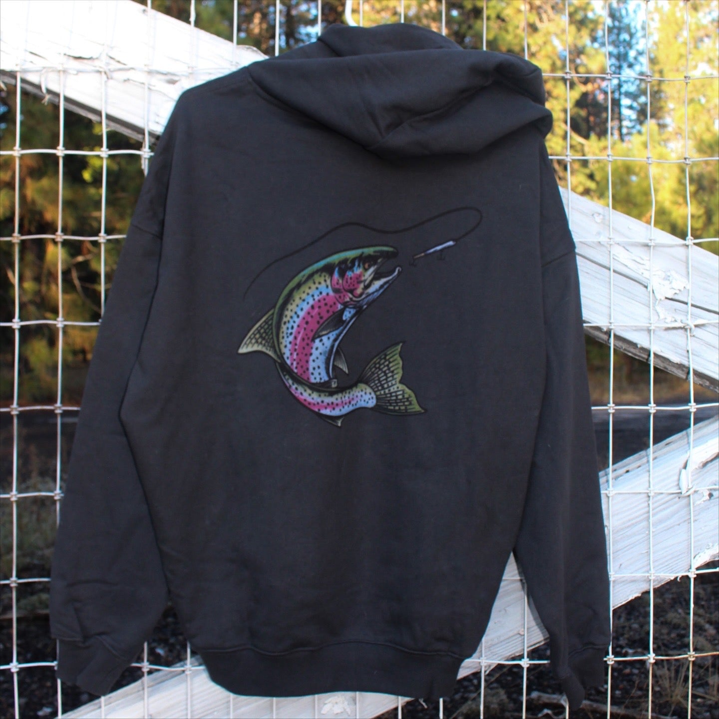 Vintage Trout Hoodie