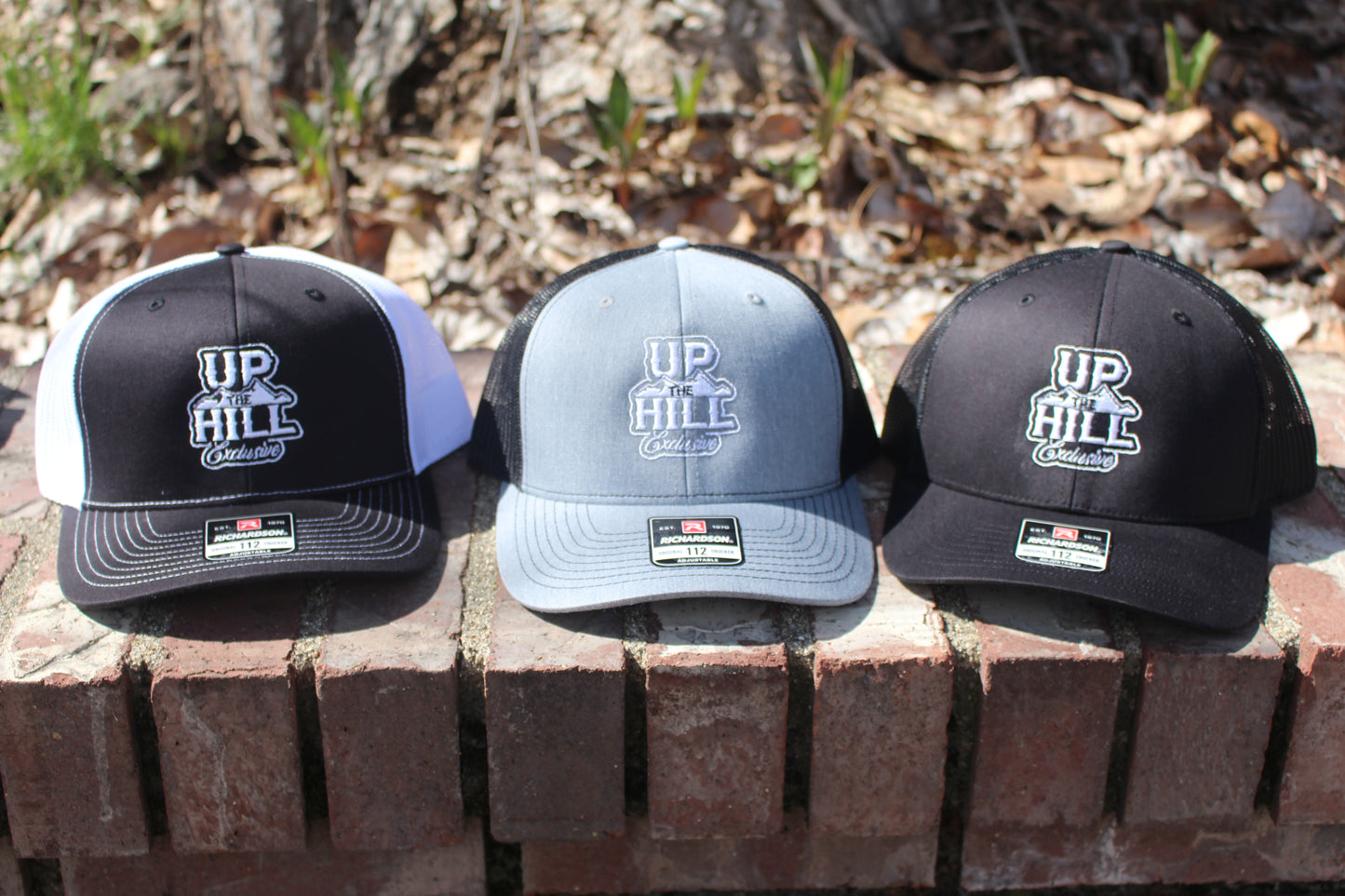 Up The Hill Exclusive Embroidered Trucker Hats